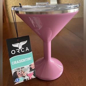 Orca Chasertini pink 8 Oz. Cocktail cup NEW